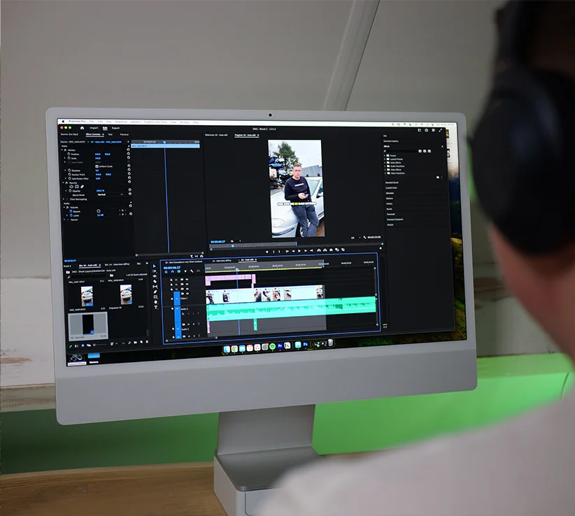 Social media marketing bouw