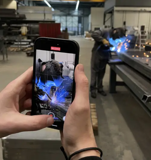 Employer branding video maken van lasser