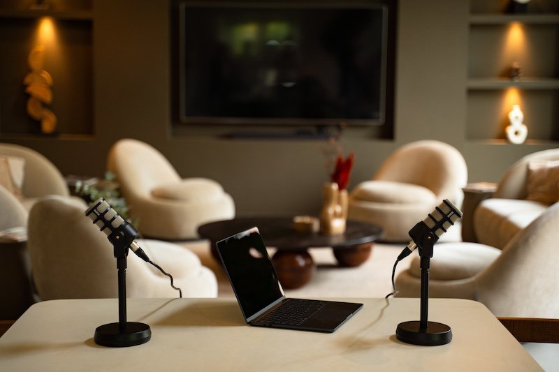 Interview setting video testimonial